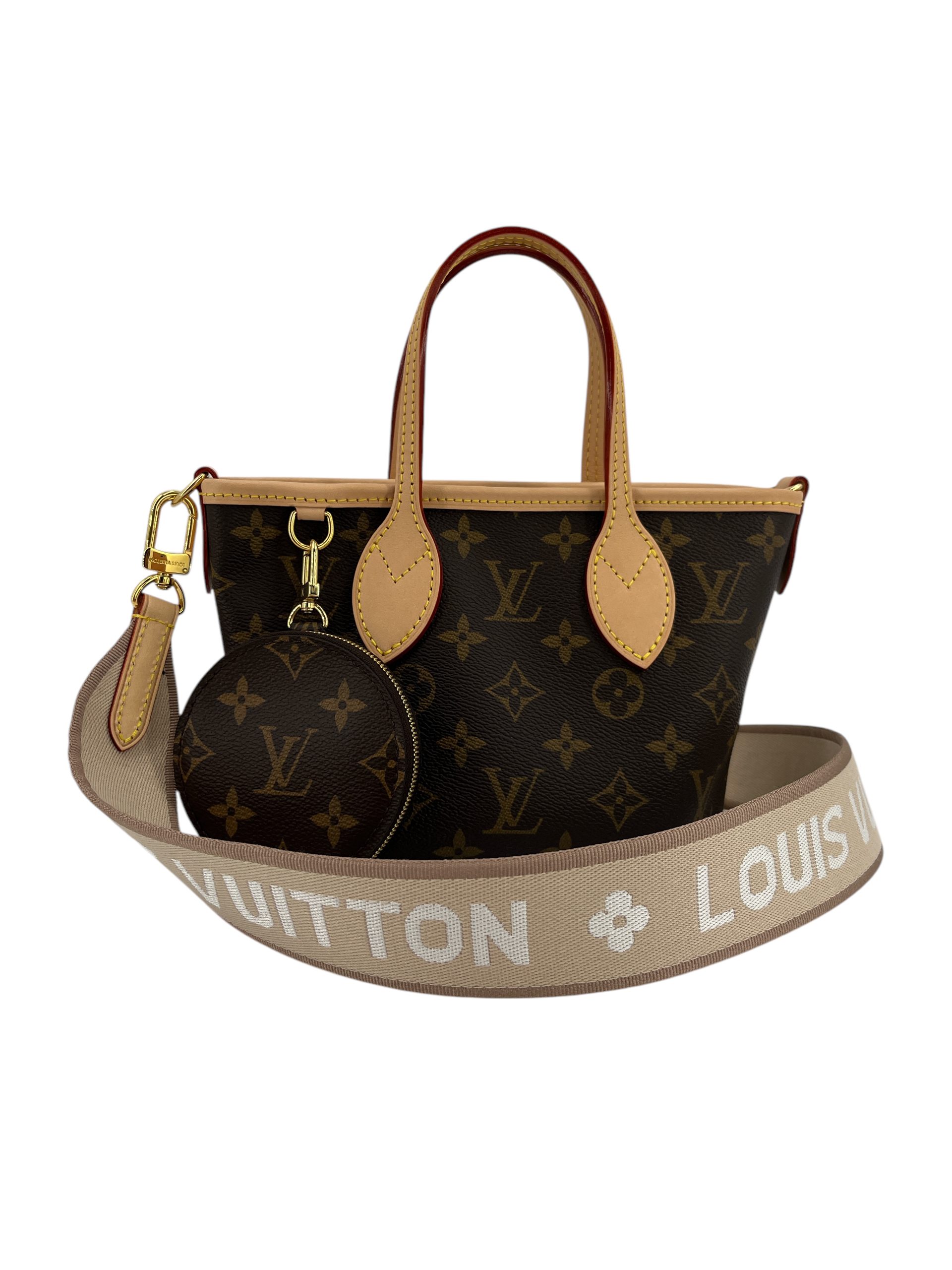 Louis Vuitton Neverfull BB Monogram Canvas I Love Handbags