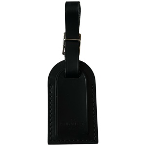 Louis Vuitton Luggage Tag Taschenanhänger Schwarz