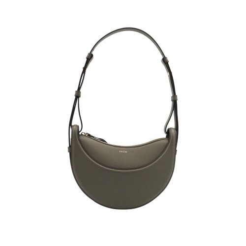 Polène Numero Dix Smooth Smokey Green Handbags Polène