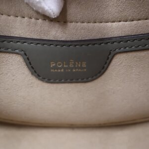 Polène Numero Dix Smooth Smokey Green Handbags Polène 32