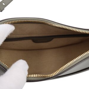 Polène Numero Dix Smooth Smokey Green Handbags Polène 31