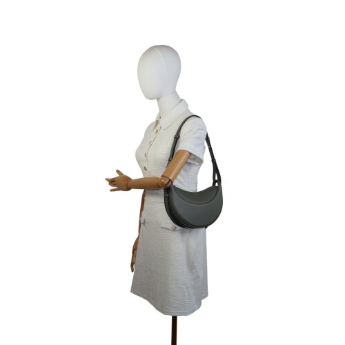 Polène Numero Dix Smooth Smokey Green Handbags Polène 2