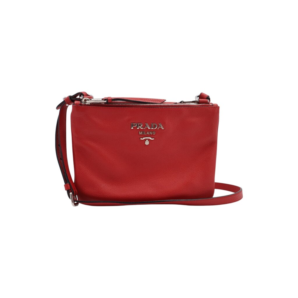 Prada Double Zip Schultertache Handtaschen Prada