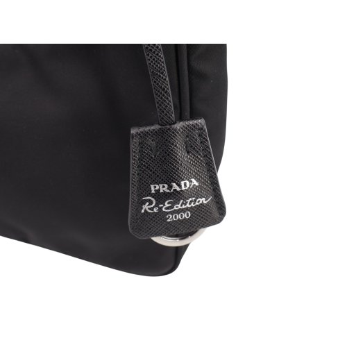 Prada Re-Edition 2000 Mini Bag Schwarz Handtaschen Prada 10