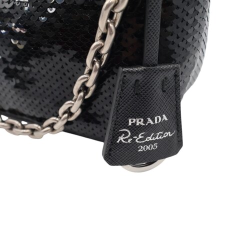 Prada Re-Edition 2005 Black Handbags Prada 14