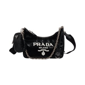 Prada Re-Edition 2005 Black Handbags Prada 24
