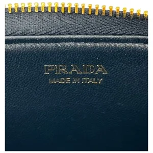 Prada Schlüsseletui Saffiano Schwarz