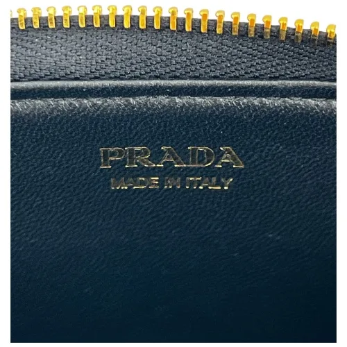 Prada Schlüsseletui Saffiano Schwarz