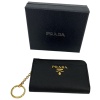 Prada Saffiano Key Case Black Small Leather Goods Prada 12