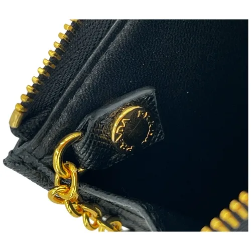 Prada Schlüsseletui Saffiano Schwarz