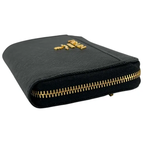 Prada Schlüsseletui Saffiano Schwarz