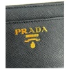 Prada Saffiano Key Case Black Small Leather Goods Prada 16