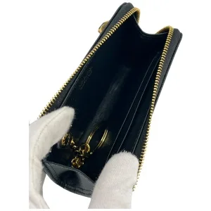 Prada Schlüsseletui Saffiano Schwarz