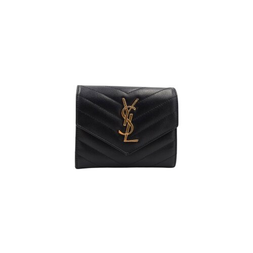 Saint Laurent Cassandre Trifold Wallet New Arrivals Saint Laurent