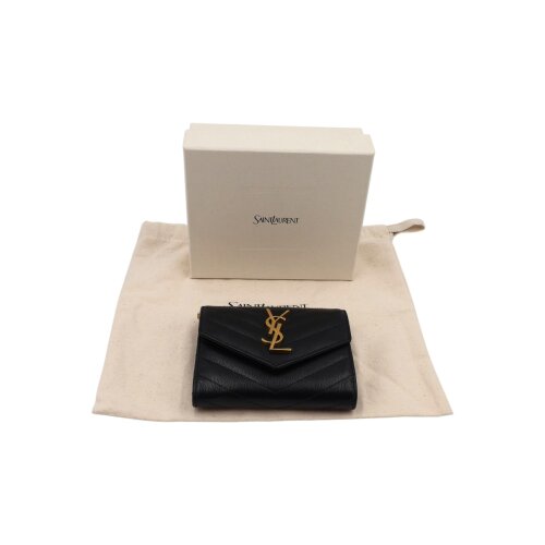 Saint Laurent Cassandre Trifold Wallet New Arrivals Saint Laurent 2