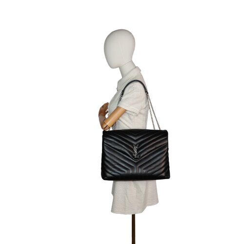 Saint Laurent Loulou Large Black Handbags Saint Laurent 5