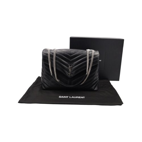 Saint Laurent Loulou Large Black Handbags Saint Laurent 6