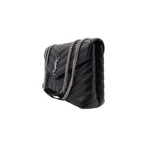 Saint Laurent Loulou Medium Black Handbags Saint Laurent 24 Saint Laurent Loulou Medium Black Handbags Saint Laurent 24