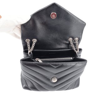 Saint Laurent Loulou Small Schwarz