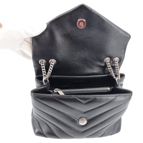 Saint Laurent Loulou Small Schwarz