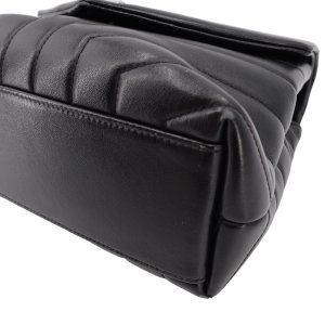 Saint Laurent Loulou Small Schwarz
