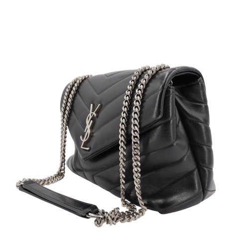 Saint Laurent Loulou Small Schwarz