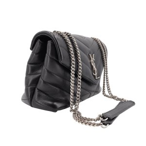 Saint Laurent Loulou Small Schwarz