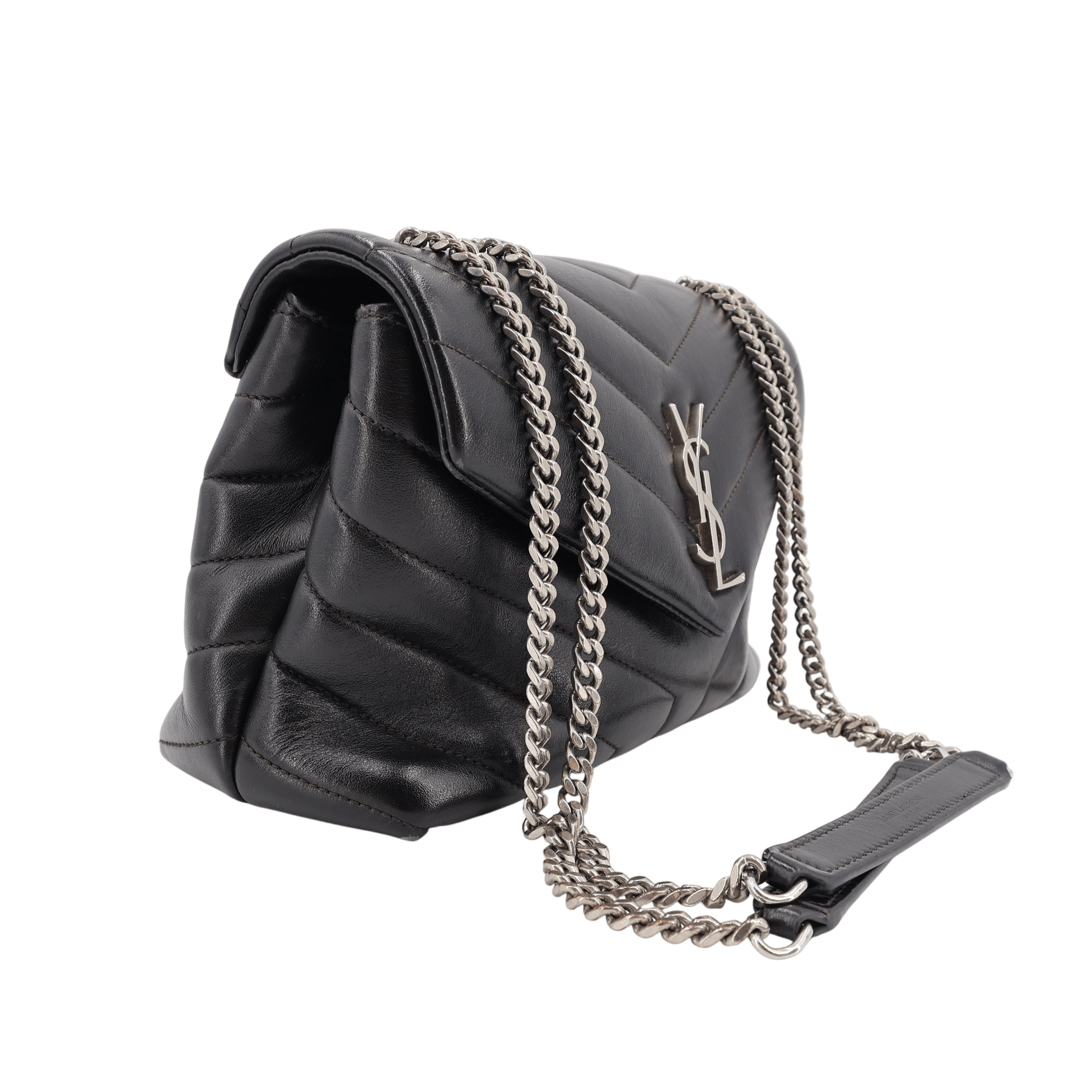 Saint Laurent Loulou Small Schwarz I Love Handbags