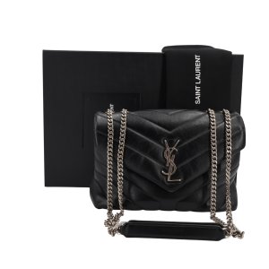 Saint Laurent Loulou Small Schwarz