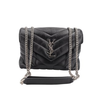 Saint Laurent Loulou Small Schwarz