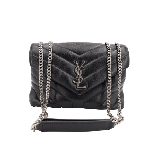 Saint Laurent Loulou Small Schwarz