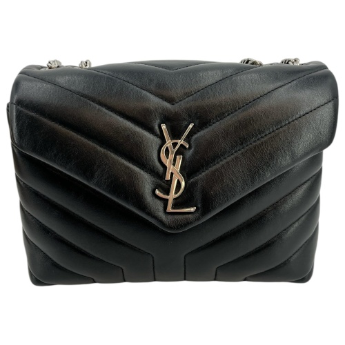 Saint Laurent Loulou Small Schwarz