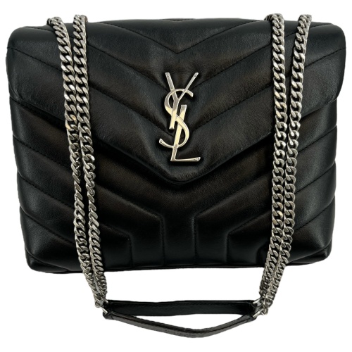 Saint Laurent Loulou Small Schwarz