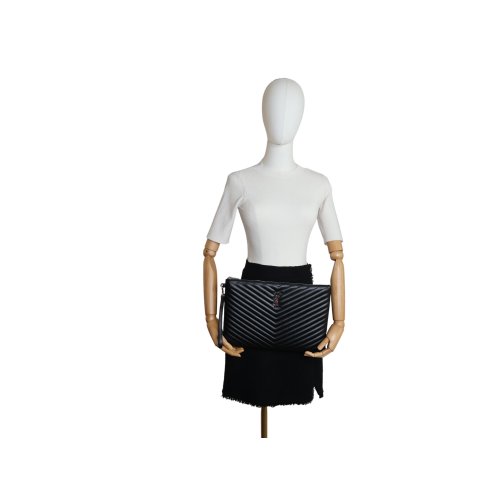 Saint Laurent New Jolie Large Schwarz