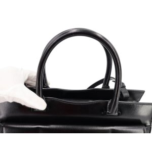 Saint Laurent Uptown Tote Bag Medium Schwarz