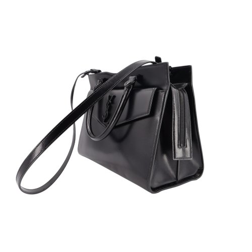 Saint Laurent Uptown Tote Bag Medium Schwarz