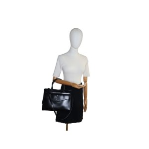 Saint Laurent Uptown Tote Bag Medium Schwarz