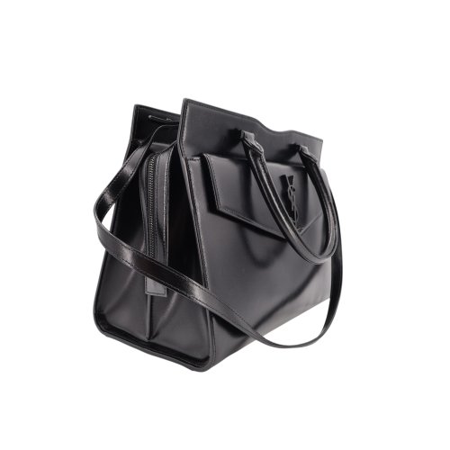 Saint Laurent Uptown Tote Bag Medium Schwarz