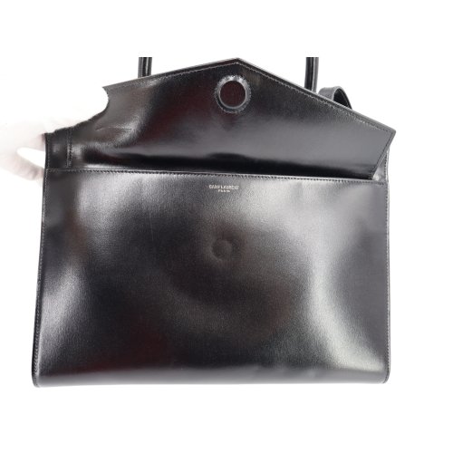 Saint Laurent Uptown Tote Bag Medium Schwarz