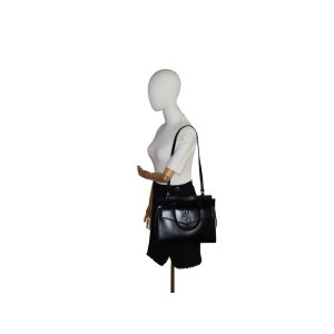 Saint Laurent Uptown Tote Bag Medium Schwarz