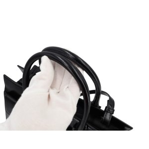 Saint Laurent Uptown Tote Bag Medium Schwarz