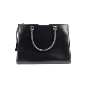 Saint Laurent Uptown Tote Bag Medium Schwarz