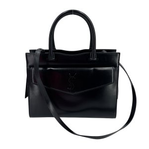 Saint Laurent Uptown Tote Bag Medium Schwarz