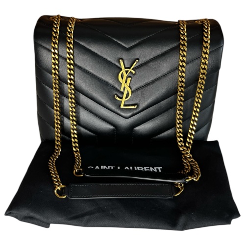 Saint Laurent Loulou Small Schwarz