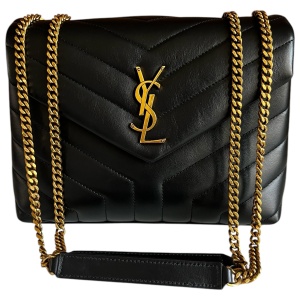 Saint Laurent Loulou Small Schwarz