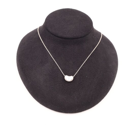 Tiffany & Co. Elsa Peretti Bean Design Ketting Sieraden Elsa Peretti