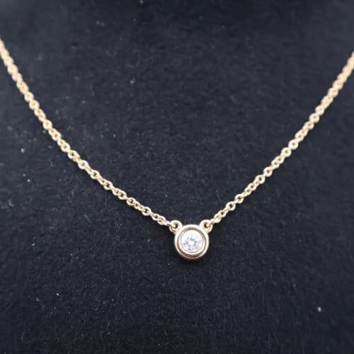 Tiffany & Co. Elsa Peretti Diamonds by the Yard Kette Gelbgold Schmuck Elsa Peretti 3