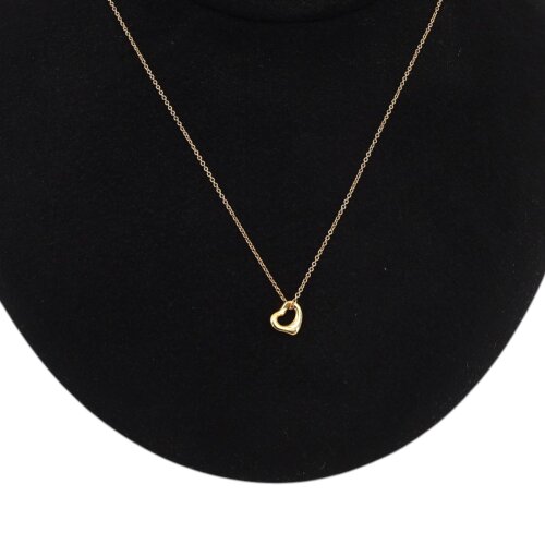 Tiffany & Co. Elsa Peretti Open Heart ogrlica iz rumenega zlata nakit Elsa Peretti 5 Tiffany & Co. Elsa Peretti Open Heart ogrlica iz rumenega zlata nakit Elsa Peretti 5