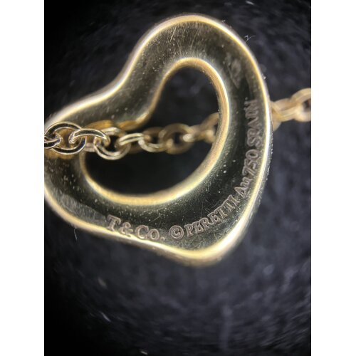 Tiffany & Co. Elsa Peretti Open Heart ogrlica iz rumenega zlata nakit Elsa Peretti 7 Tiffany & Co. Elsa Peretti Open Heart ogrlica iz rumenega zlata nakit Elsa Peretti 7
