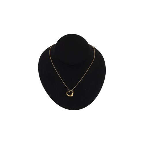 Tiffany & Co. Elsa Peretti Collana Open Heart Oro Giallo Gioielli Elsa Peretti